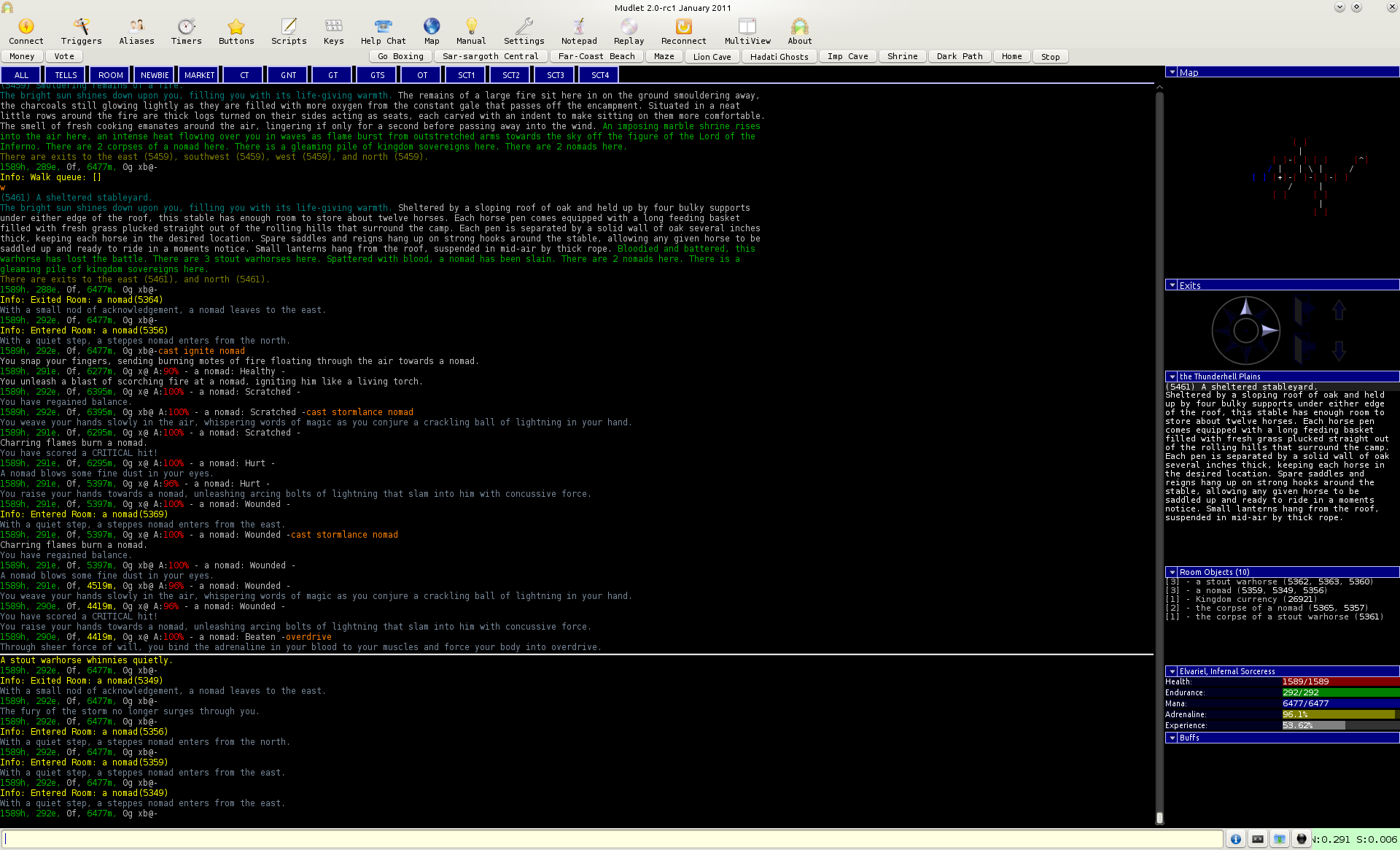 archaea mudlet scripts