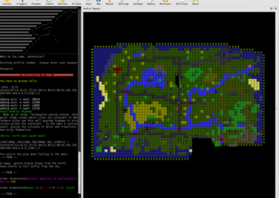 3D map grid view