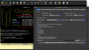 Screenshot of Mudlet 4.2 in dark mode on macOS